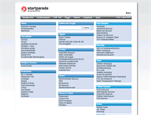 Tablet Screenshot of bussum.startparade.nl