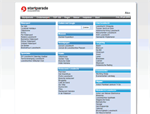 Tablet Screenshot of loosdrecht.startparade.nl