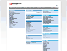 Tablet Screenshot of dating.startparade.nl