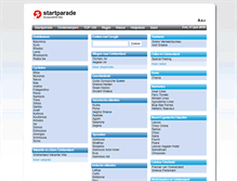 Tablet Screenshot of griekenland.startparade.nl